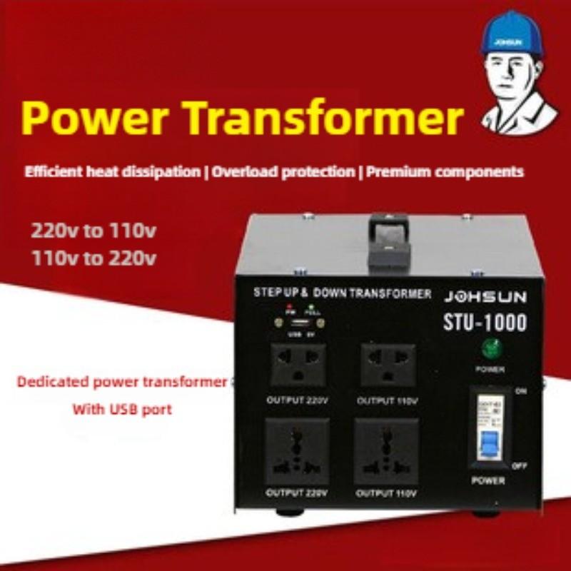 High Power Household Small Step Up & Down Transformer 110V To 220V Power Supply Voltage Converter