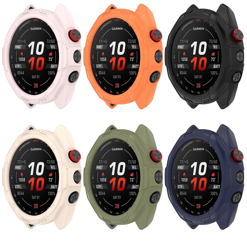 Мягкий чехол из ТПУ для часов Garmin Approach S70, защитный бампер, чехол Garmin Approach S70, 42 мм, 47 мм, аксессуары для рамки