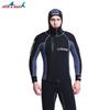 Diving Suit Men's 5MM Long-sleeved Split Hooded Thick Warm Two-piece Wet Snorkeling Surfing