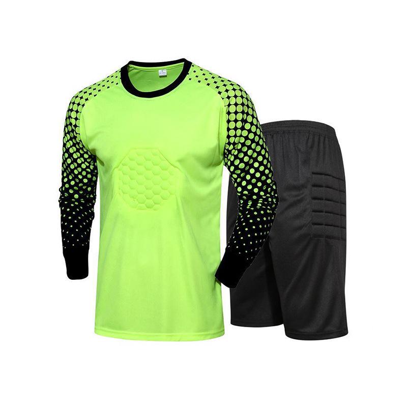 Adult & Children's Long Sleeve Goalkeeper Jersey Set - Match & Training Gear