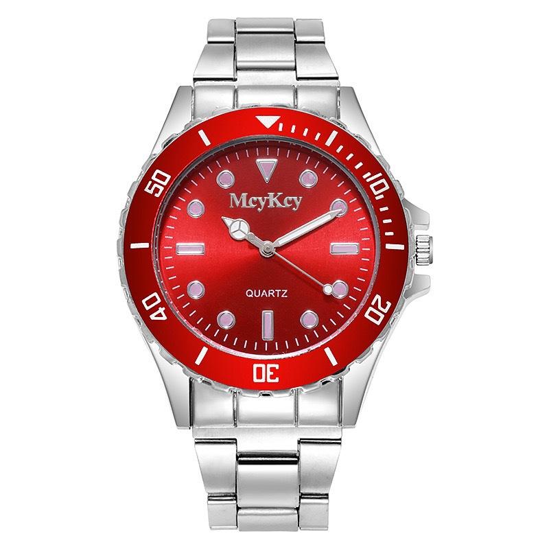 Студенческие часы Мужские деловые светящиеся кварцевые часы Мужские часы Зеленые часы Водяной призрак
