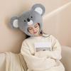 Koala Headband Hat Soft Plush Headdress for Halloween Party Cosplay Photo Props Cute Koala Costume Accessory
