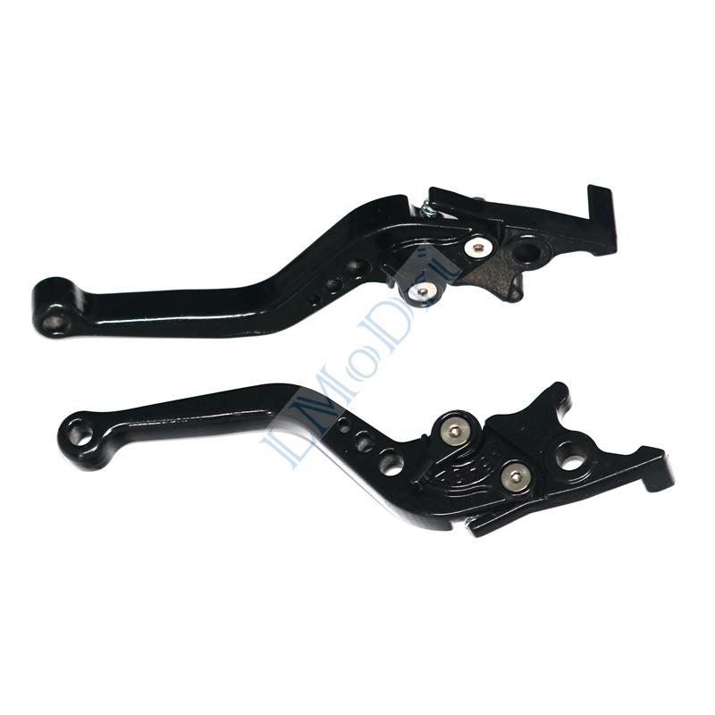 Черный мотоцикл, мопед, скутер, тормозной рычаг, детали для модификации электрического велосипеда, передний и задний дисковый тормоз для Yamaha Honda