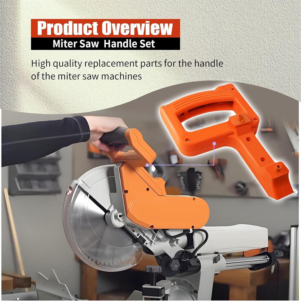 Высококачественная верхняя и нижняя рукоятка торцовочной пилы для Ridgid MS1290LZ1 и MS1290LZA