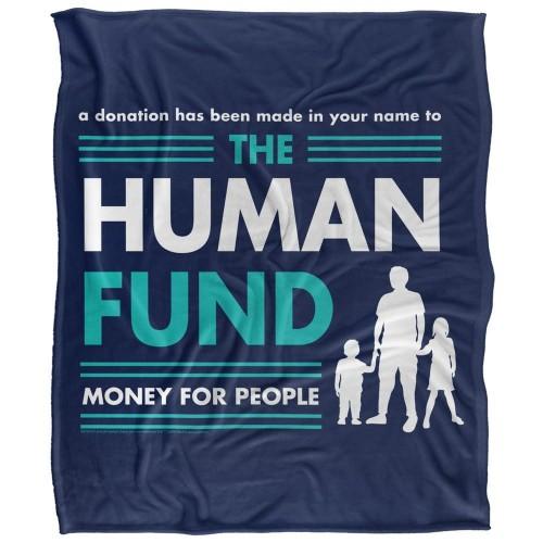 Seinfeld The Human Fund Soft Touch Blanket