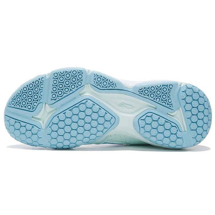 Кроссовки для бадминтона Li Ning Competition Shock Absorbing Non-Slip с низким верхом, женские, синие, AYTP044-12
