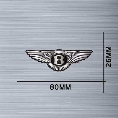 Автомобильные наклейки с логотипом Bentley Персонализированные декоративные наклейки Повседневный набор наклеек Для маскировки царапин Креативные наклейки Аксессуары