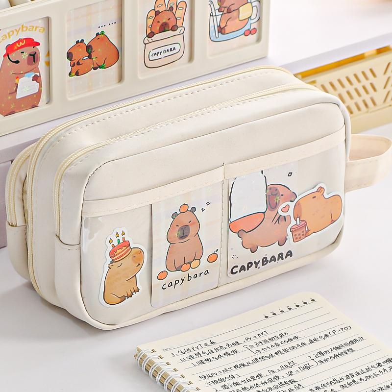 Прозрачный отсек съемный пенал для принадлежностей для мытья посуды сумка для хранения вместимостью 10 слоев