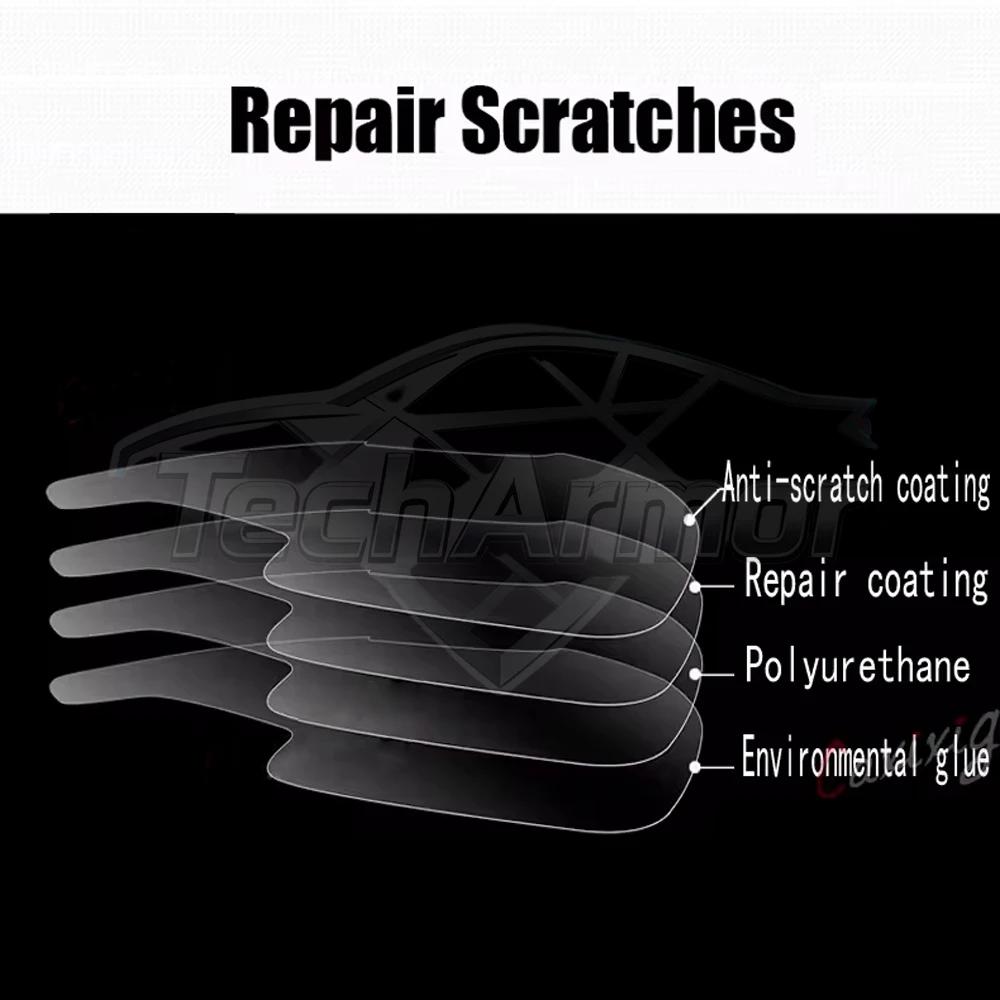 For Chery Tiggo 4 Pro 2024-25 Car Interior TPU Protector Anti-scratch Film Protective Transparent Anti tear Stickers Accessories