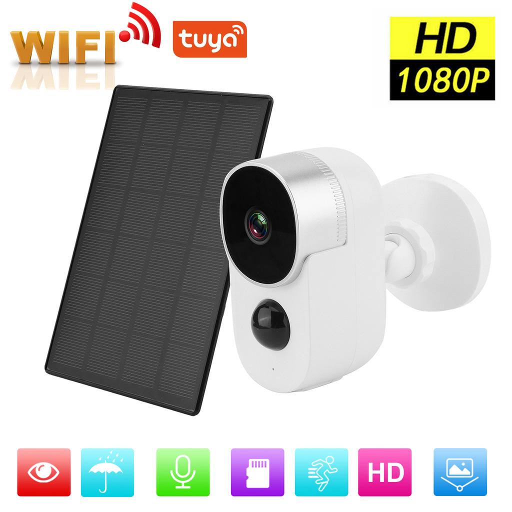 WIFI Camera Motion Detection Solar for TUYA Low Power 2?Way Radio IP65 Waterproof