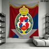 Wisła Wall Hanging Printed Fabric Blanket Decorative Tapestries for Bedroom Living Room Home Decor