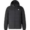 Adidas Comfortable Casual Warm Long Sleeve Down Jacket Unisex Outerwear Black JX1808