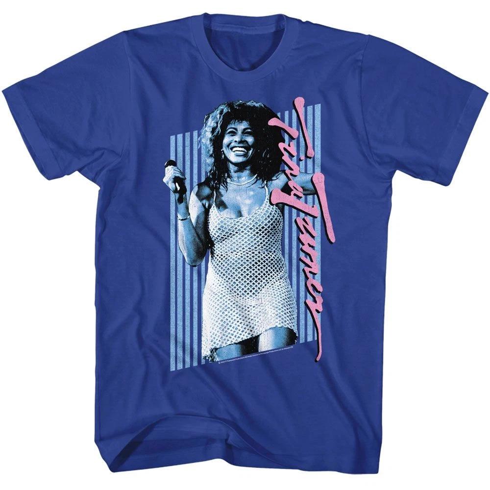 Tina Tuner Background Bars Royal Music Children's T-shirt