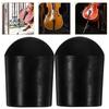 Alasum Cello Endpin Stoppers, Set of 2, Non-Slip Rubber Endpin Stability, Black