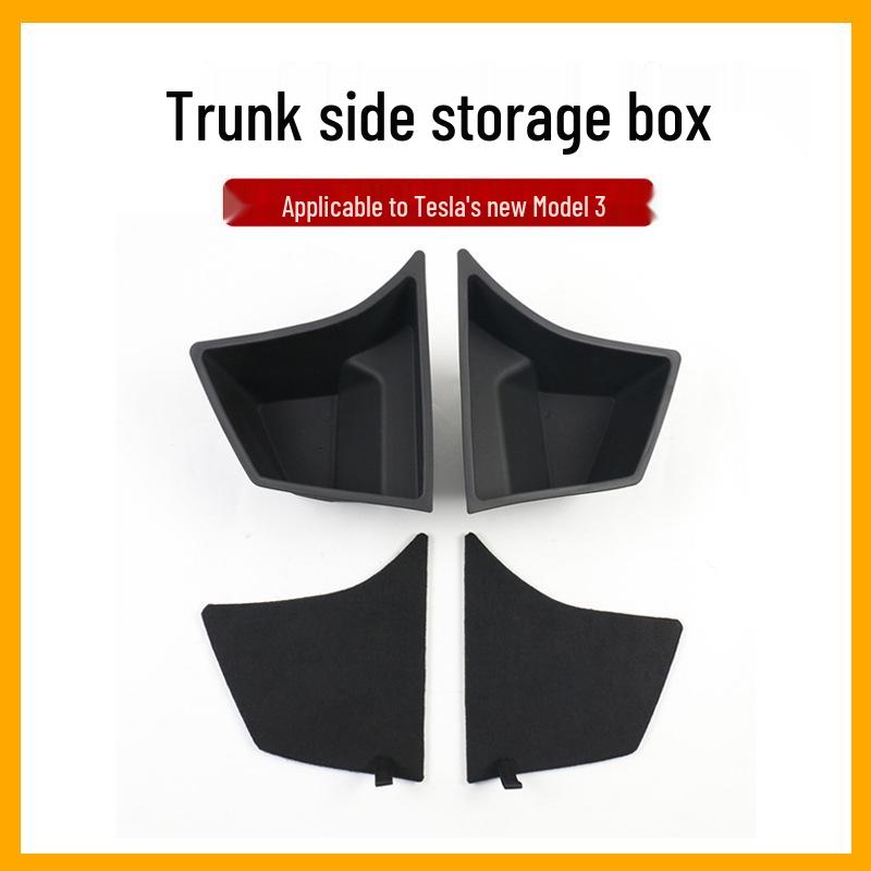 Бокс для хранения сбоку в багажнике Tesla Model 3 Highland
