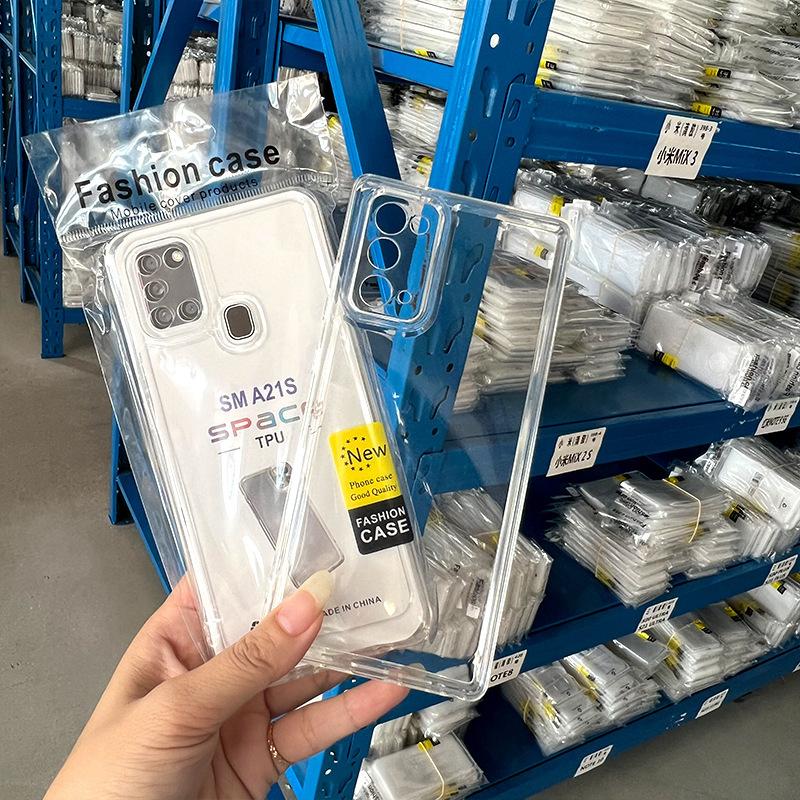 Утолщенный и подходящий для Samsung S25Sm23FE простой чехол для телефона iPhone17 space защитный чехол S22 Европа и Америка