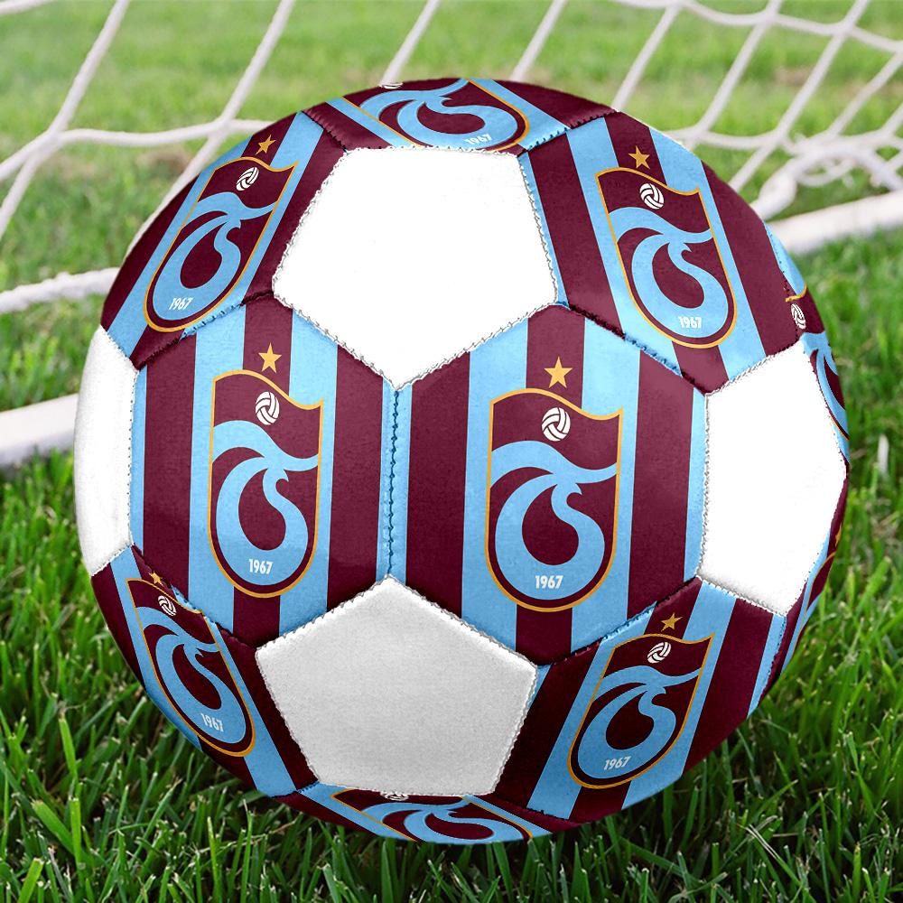 1 шт. Футбольный мяч Trabzonspor размер 5 PrahaМяч для мини-футбола Цветной Для всех возрастов Машинная строчка ПВХ Готов к соревнованиям Прочный Высокий отскок