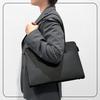 business tote job briefing synthetic faux black [Yofukunoaoyama] Bag, bag, bag, women's, recruitment, hunting, freshers, A4, black, simple, interview,