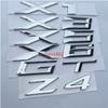 Chrome X3 X1 X5 X6 GT Number Trunk Letters Badge Emblem Letter Sticker