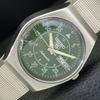 АВТОМАТИЧЕСКИЕ 6309A ВИНТАЖНЫЕ SEIKO 5 ЯПОНИЯ МУЖСКИЕ ЧАСЫ С ЗЕЛЕНЫМ ЦИФЕРБЛАТОМ a701622-5 R206c-a701622