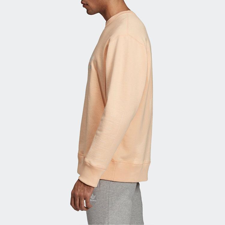 Adidas Толстовка с круглым вырезом Originals Kaval, мужская толстовка, ярко-оранжевая EB4092