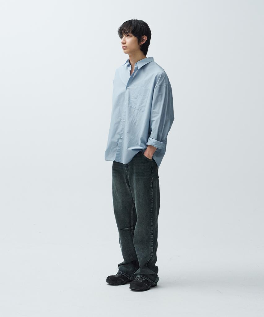 INTEMPOMOOD One-Pocket Solid Loose Shirt: 3 Colors