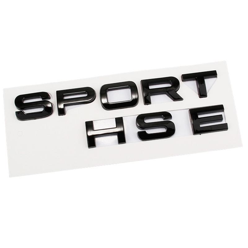 3D ABS Логотип Sport HSE Эмблема Буквы Багажник Автомобиля Discovery Sport HSE Наклейка Аксессуары