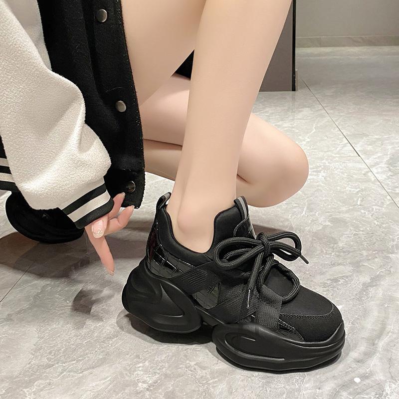 New Sneakers for Women Fashion Solid Color Breathable Women's Vulcanize Shoes Solid Color Ladies Sport Shoes Zapatos Mujer