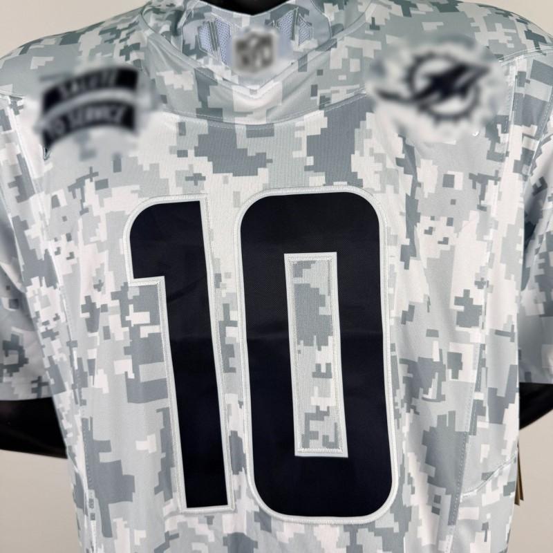Mens American Football Jersey 3rd Gen Camo Embroidered Top Fans
