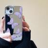 Чехол для телефона с зеркалом для макияжа и бабочкой для iPhone 11, чехол для iPhone 13 Pro 14 12 11 Pro Max X XR XS Max, модная мягкая задняя крышка Fundas