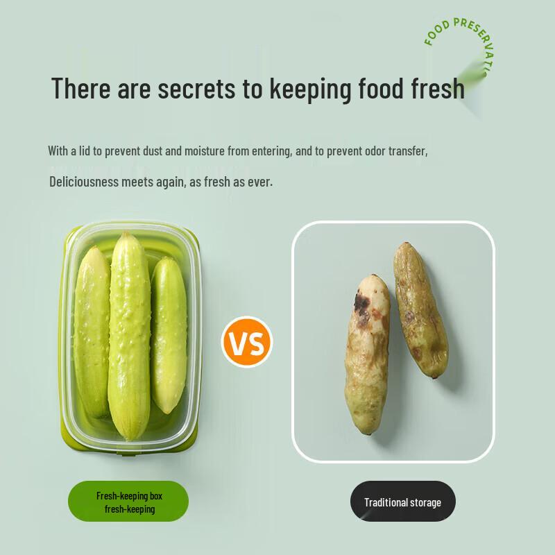 CHAHUA Набор из 6 пластиковых контейнеров для хранения продуктов
