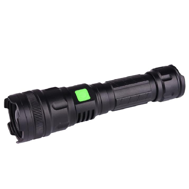 Тактический фонарик Сверхъяркий светодиодный фонарик Перезаряжаемый Телескопический зум