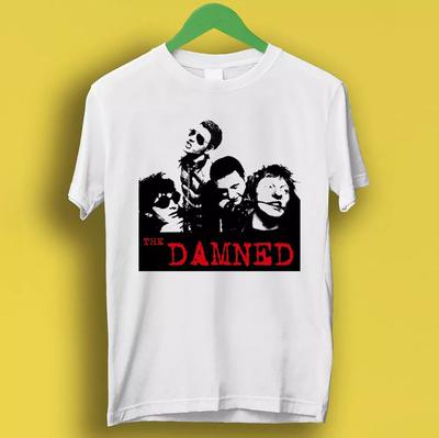 The Damned New Rose Виниловая Обложка Музыкальное Издание Подарочная Футболка P2137