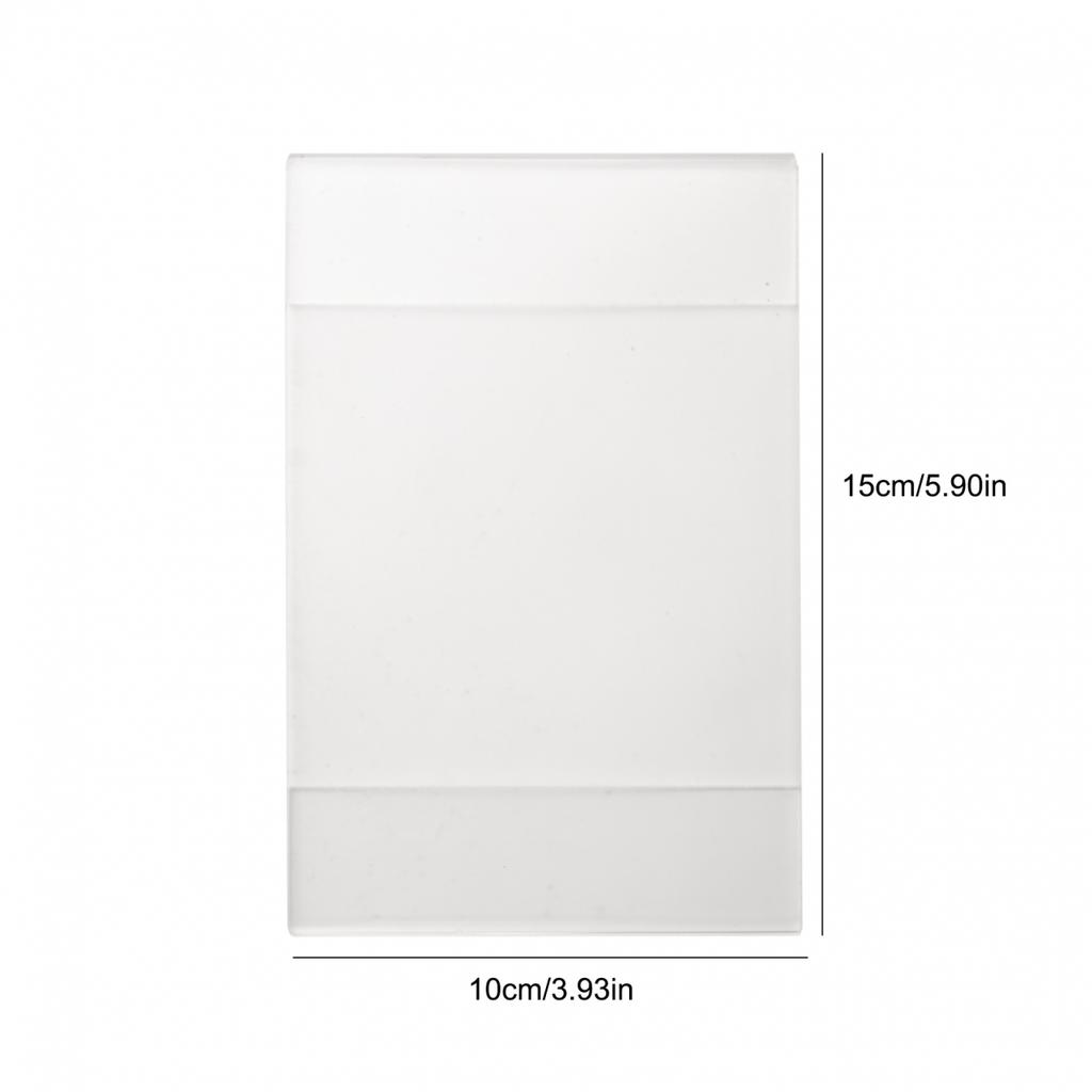 Логотип Дисплей Рамка Дисплея Долгосрочный Без Пробивки Отображение Цены