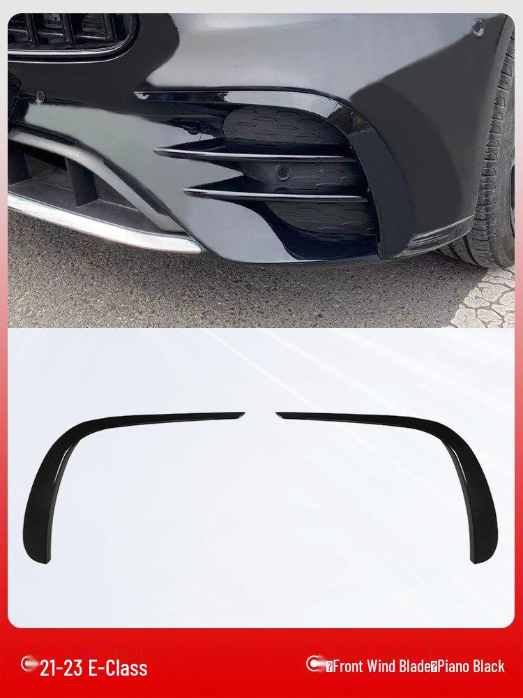 Mercedes-Benz E-Class E260L/E300L AMG Wind Deflector, Front Lip, Rear Spoiler, Diffuser, Tailpipe & Mirror Covers