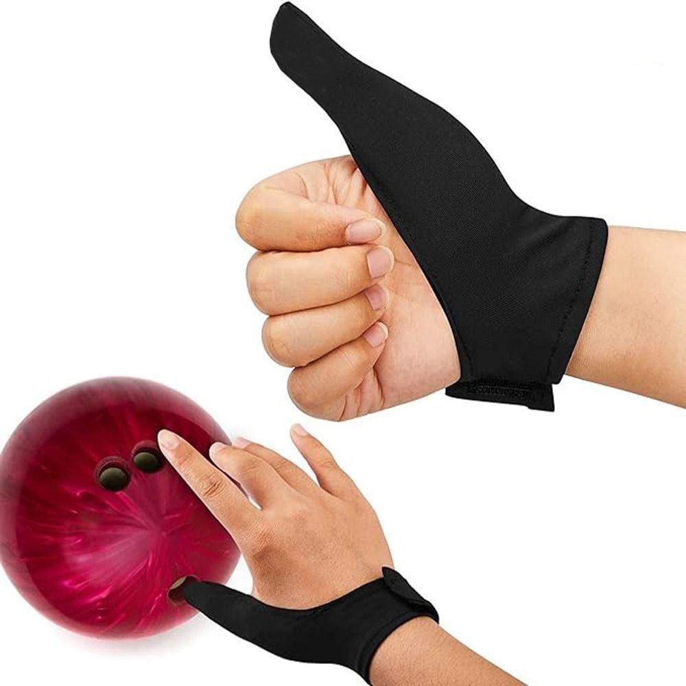 Anti-slipping Bowling Thumb Glove Breathable Bowling Protective Gloves Bowling Gloves  Unisex