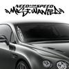 G011 30x6см Веселая Белая Need for Speed Царапина Автомобиль Автомобильное Лобовое Стекло Наклейка Виниловая Наклейка Универсальное Окно Автомобильная Дверь Автоаксессуары