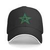 Custom Morocco Flag Baseball Cap for Men Women Breathable Moroccan Proud Patriotic Dad Hat Sports