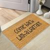Юшэн Забавный придверный коврик Вернитесь с ордером Коврик для двери в деревенском стиле Противоскользящий коврик для пола для дома Фермерского дома Входная зона Декорация