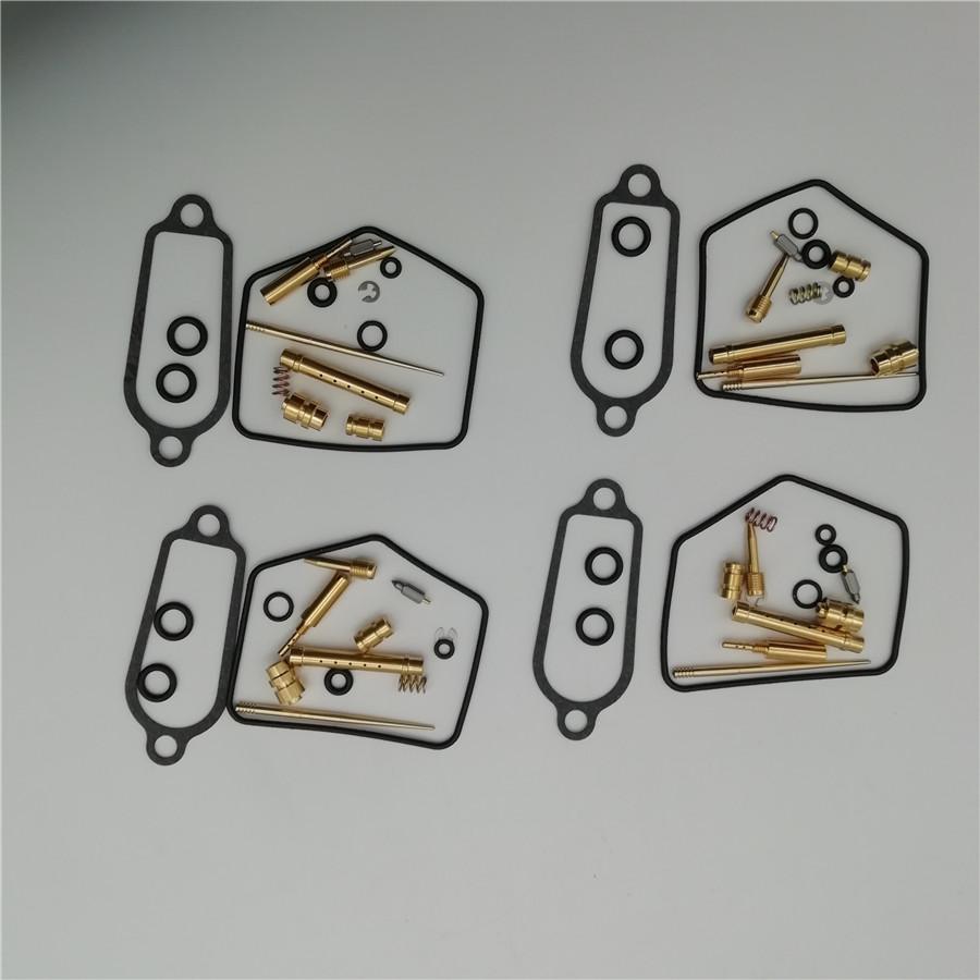 4 Set Carburetor Rebuild Kits For Honda CB400F Super Sport 1975-1977 Carb Repair