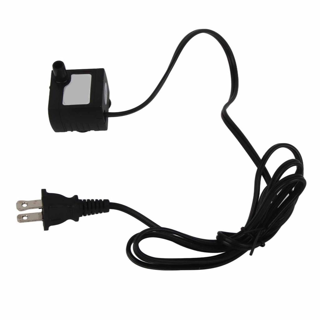 Насос для фонтана для домашних животных IPX8 водонепроницаемый регулируемый тихий мини погружной водяной насос для кошек