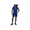 Nike Dri-Fit SS25 Вышитый логотип ПСЖ Удобные Мягкие Вязаные Влагоотводящие Футбольные Штаны Мужские Штаны Синий HJ1981-492