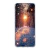 Чехол Для Samsung A56 A36 A26 A16 A14 A12 A22 A32 5G A34 A42 A52 A54 A50 A70 A40 A20S A04S A06 Обложка Пейзаж Зимний Свет Снег