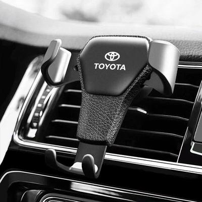 Автомобильный держатель для телефона с гравитационным датчиком, автоматическим зажимом, универсальный кронштейн для Toyota Fortuner Highlander Mark-X Mirai Hillix Picanto Super