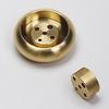 Incense Burner Brushed 5 Holes Surface Anti-oxidation Compact Detachable Brass Stick Holder for Home