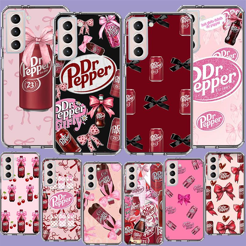 Чехол для телефона Напиток Cherry D-Dr-P-Pepper для Samsung A16 A26 A36 A56 A17 A15 A25 A35 A55 A14 A24 A34 A54 A04S A05S Galaxy Note 20 1