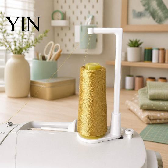 Anti-tangle Thread Holder Sewing Machine Spool Holder, Upright Stand, Cone for Embroidery Quilting Serger Large Adapter