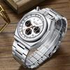 MINI FOCUS Men’s Watch Choice Collection Stainless Steel Luminous Waterproof Vintage Quartz WristWatches Relogio Masculino 0601G