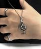 Sekhmet Geb Oil Painting 39Mm Snake Necklace