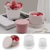 Candlestick Silicone Mold Candle Cup with Lid Molds Candle Holder Mould Plaster Succulent Planter Decorations Moulds